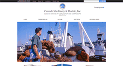 Desktop Screenshot of cascade-machinery.com